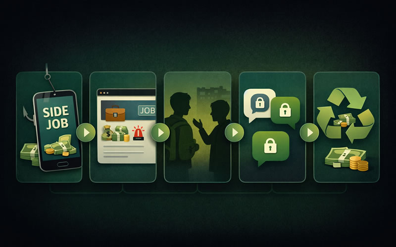 闇バイトを見抜く5つの危険信号チェックリスト