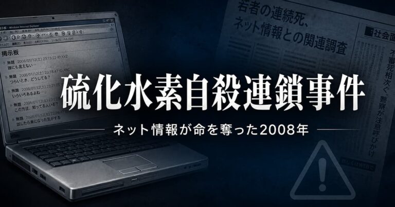 2008年 硫化水素自殺連鎖事件