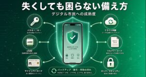 スマホを失くしても困らない人は、何を備えているのか